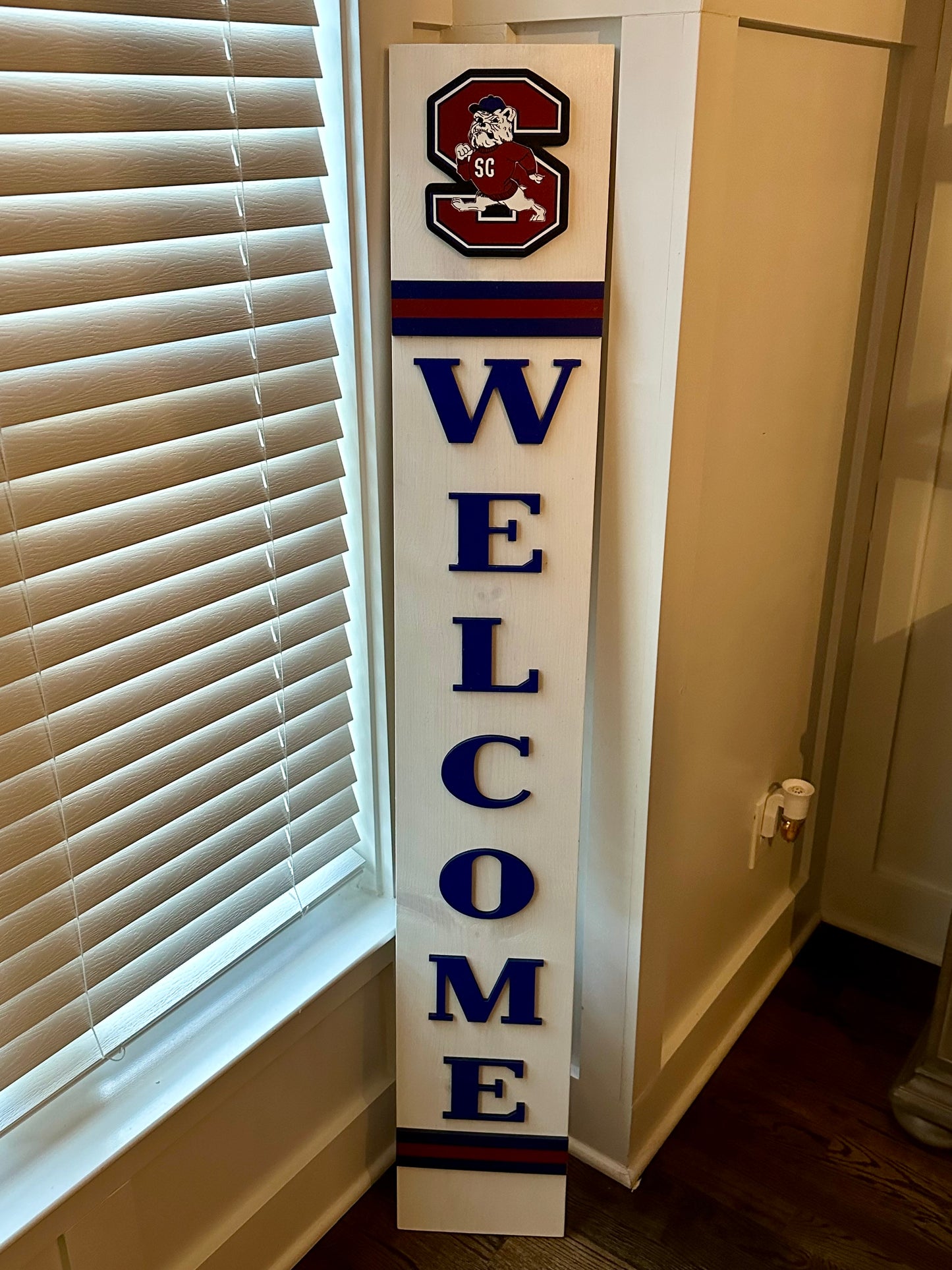 Raised Letter Welcome Porch Sign