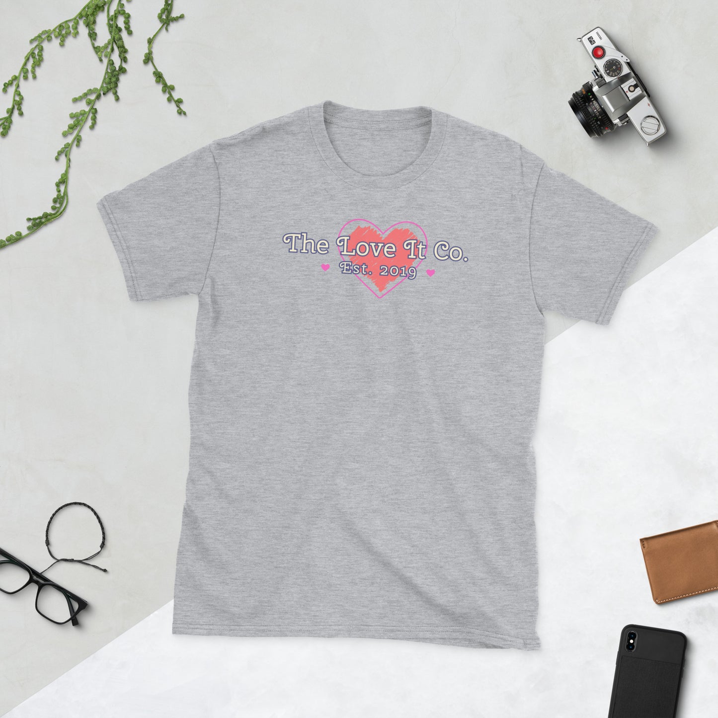 Logo Short-Sleeve Unisex T-Shirt