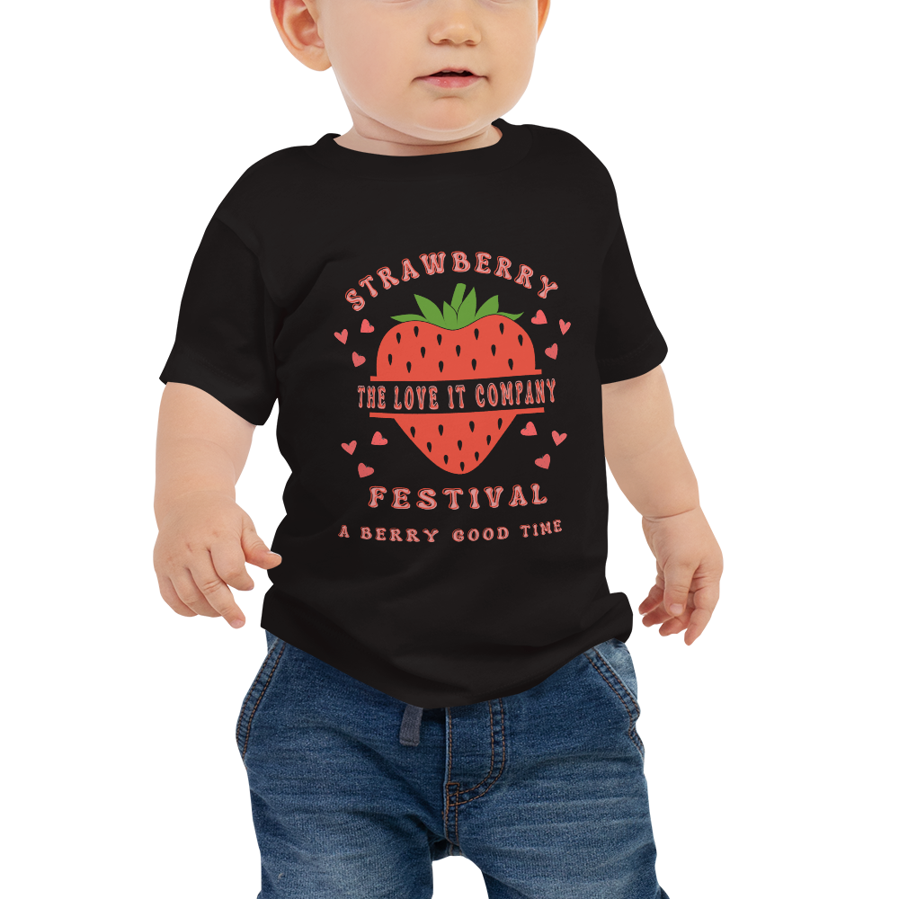 Baby Strawberry Festival Jersey Short Sleeve Tee