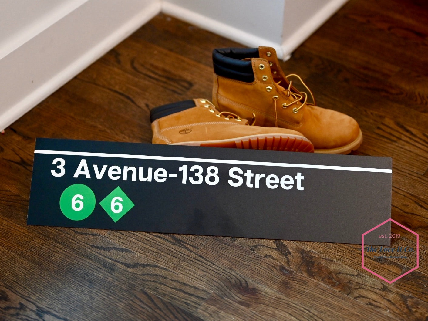Subway Street Sign