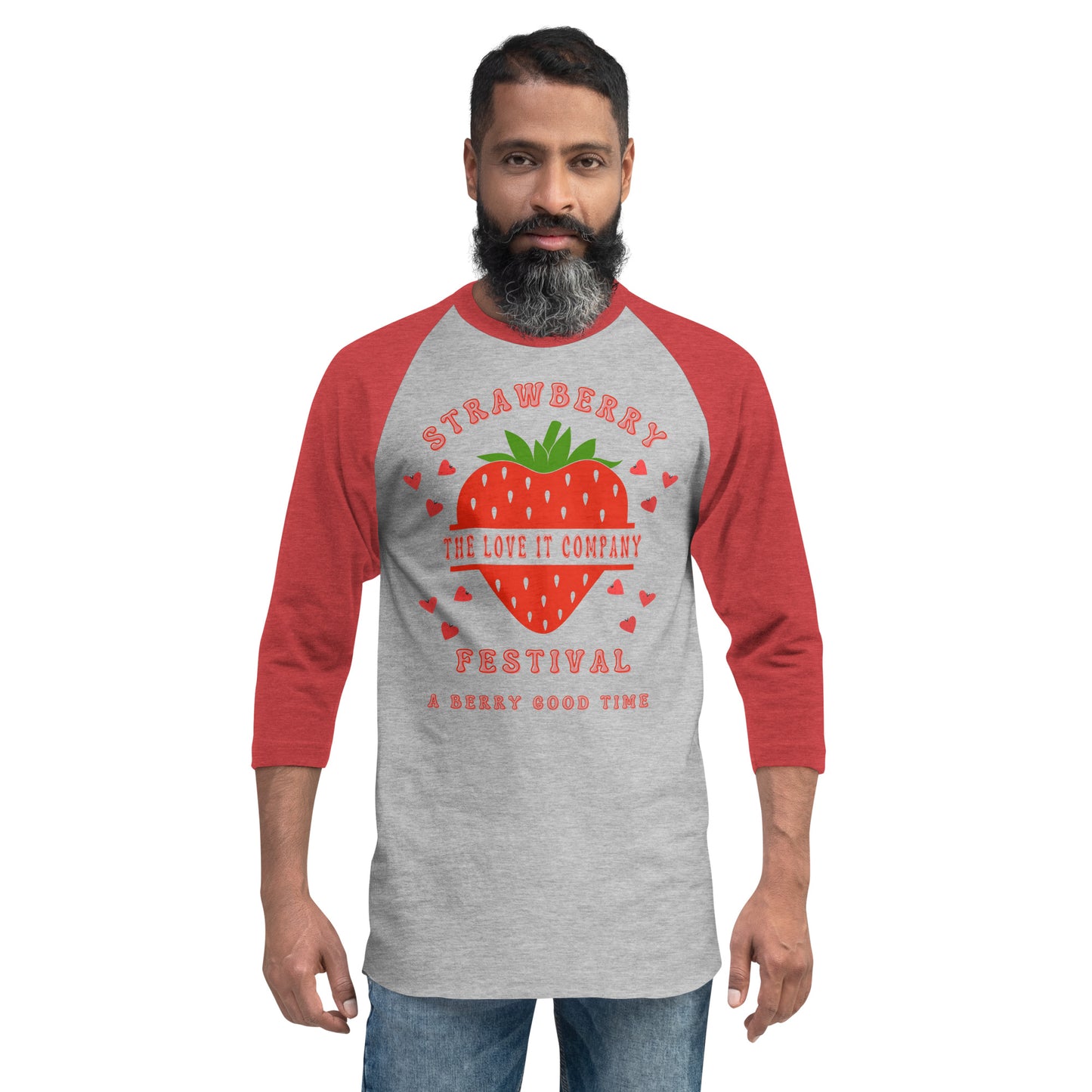 Unisex raglan Strawberry Festival shirt