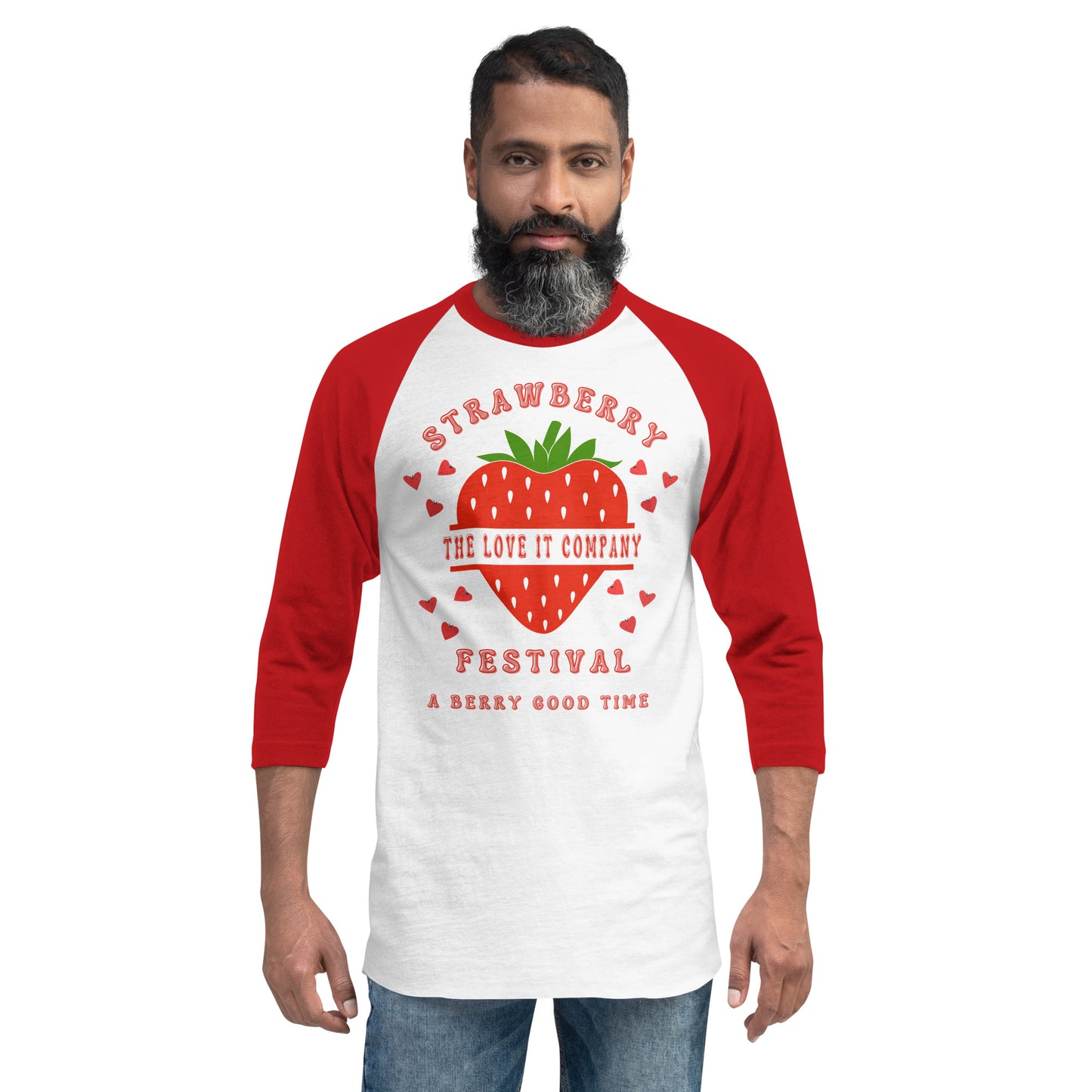 Unisex raglan Strawberry Festival shirt
