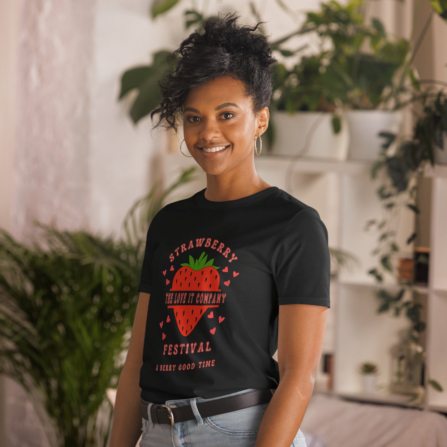 Short-Sleeve Unisex Strawberry Festival T-Shirt