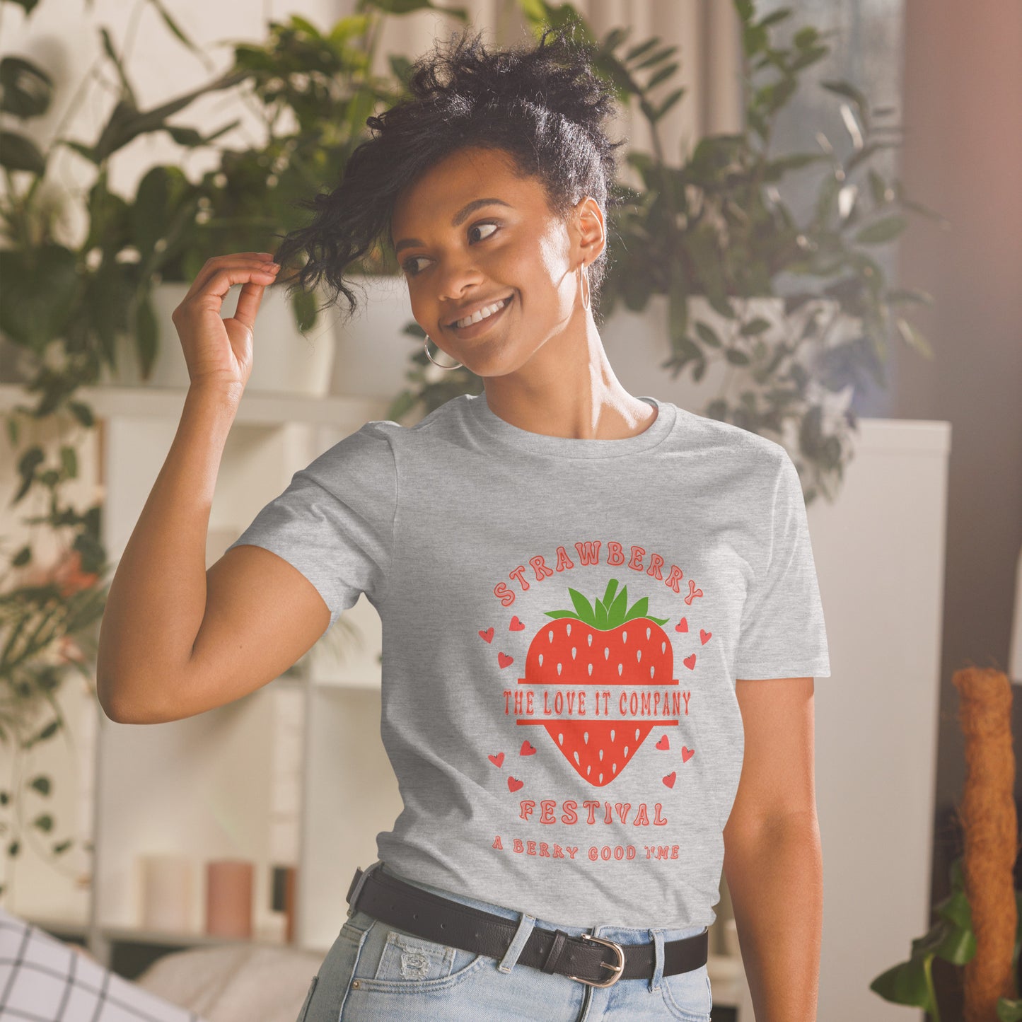 Short-Sleeve Unisex Strawberry Festival T-Shirt