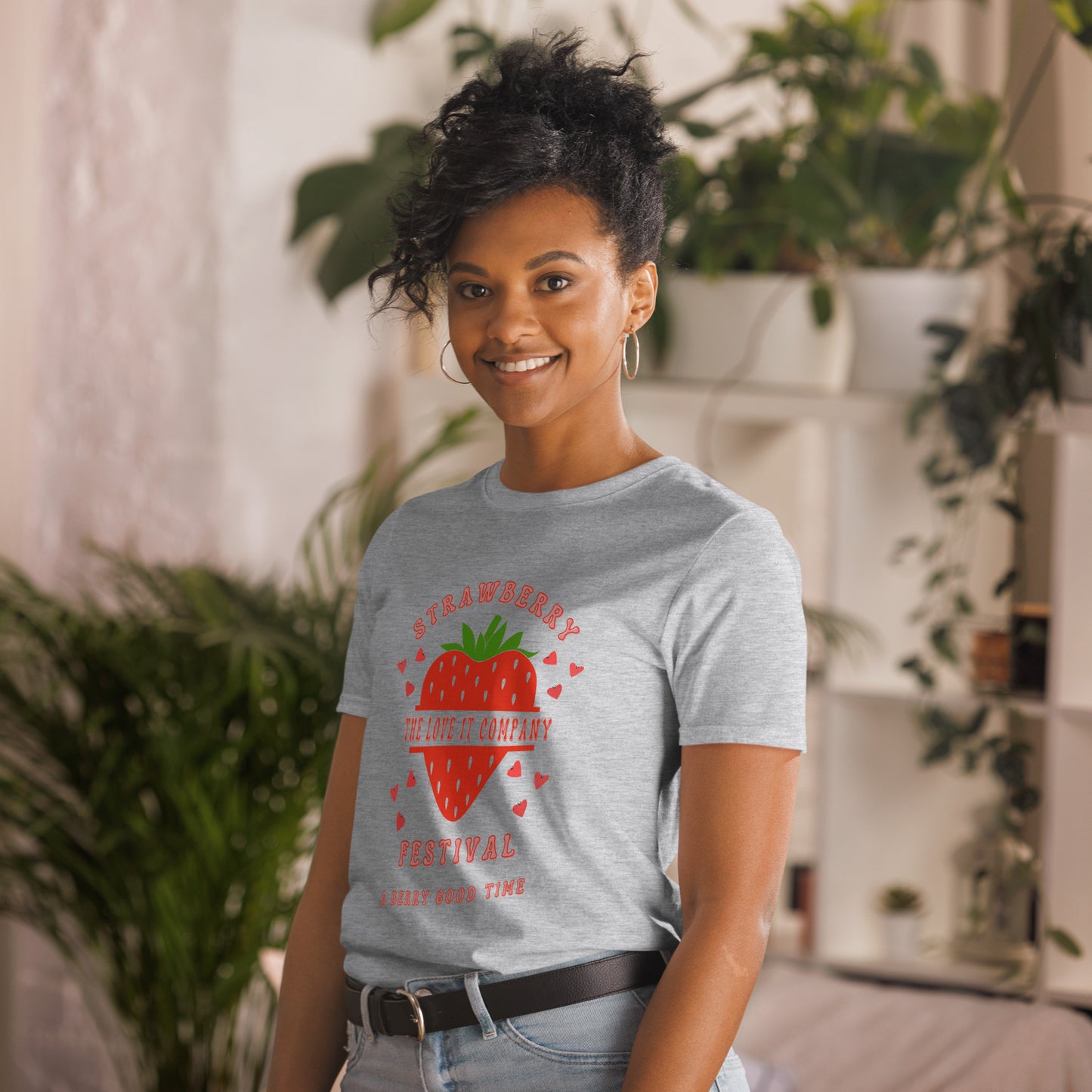 Short-Sleeve Unisex Strawberry Festival T-Shirt