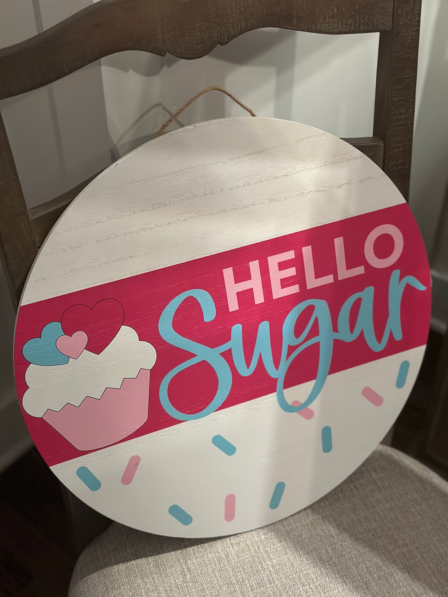 Hello Sugar Door Hanger
