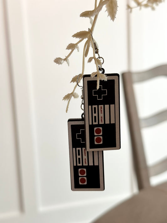 Gaming Controller Earrings