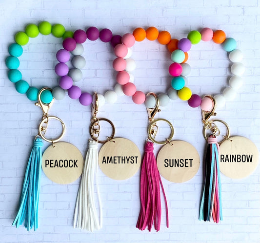 Silicone Bead Wristlet
