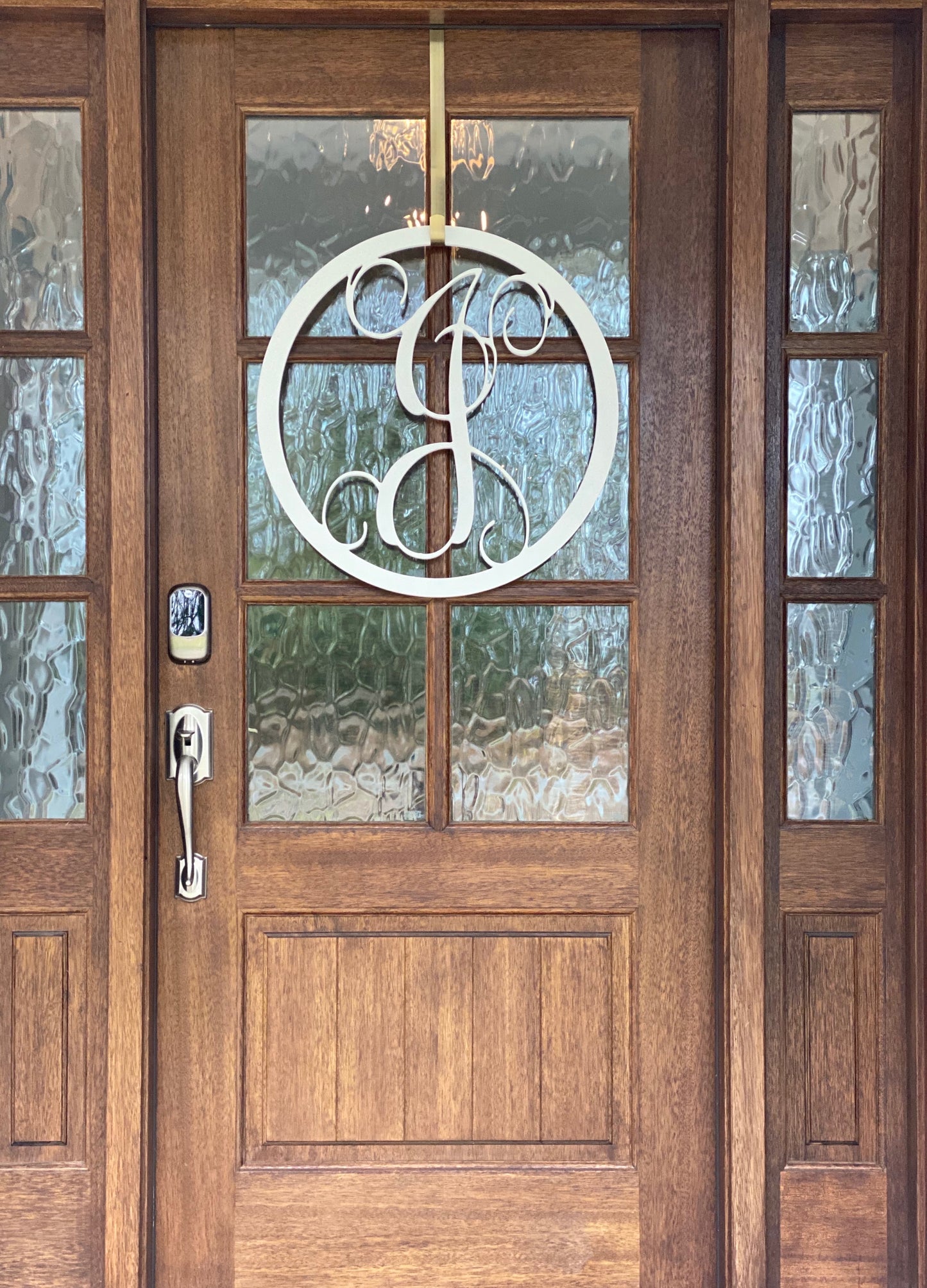 Initial Monogram Sign