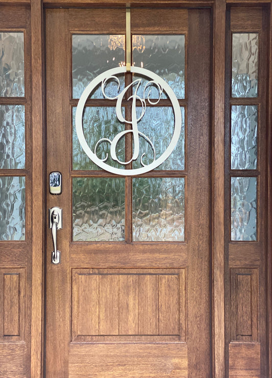 Initial Monogram Sign