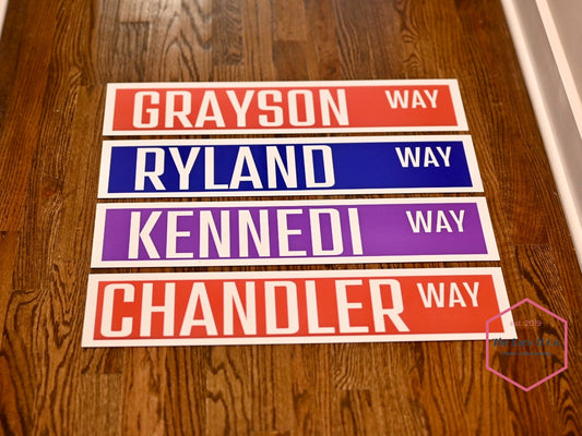 Metal Street Signs