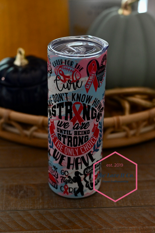 Breast Cancer Awareness Tumbler