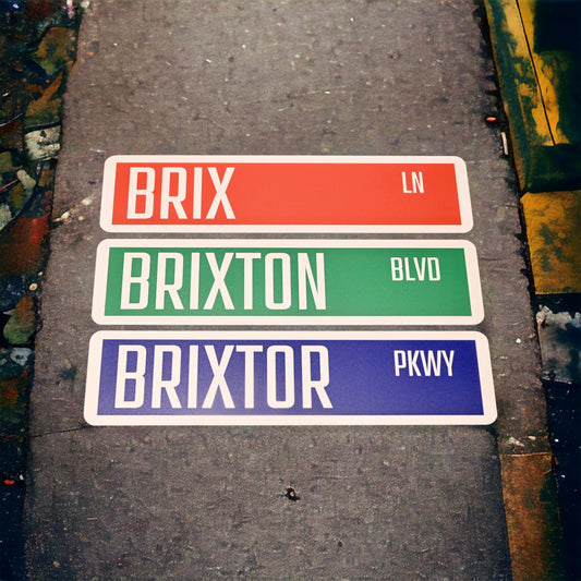 Round Edge Metal Street Signs