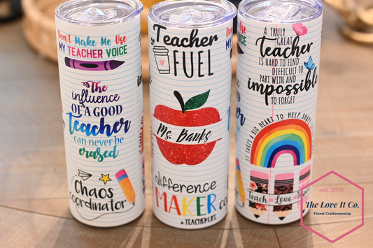 Teacher Tumbler